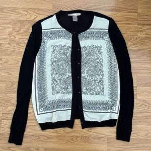 Classy Black and cream blouse